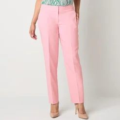 Black Label by Evan-Picone Womens Classic Fit Straight Suit Pant