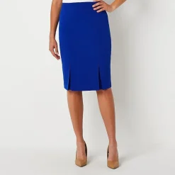 Black Label by Evan-Picone Womens Suit Skirt