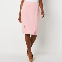 Black Label by Evan-Picone Womens Suit Skirt