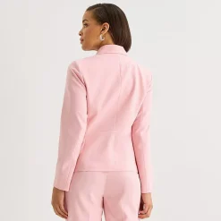 Black Label by Evan-Picone Womens Classic Fit Suit Jacket
