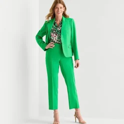 Black Label by Evan-Picone Womens Classic Fit Suit Jacket