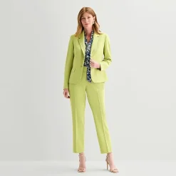 Black Label by Evan-Picone Womens Classic Fit Suit Jacket