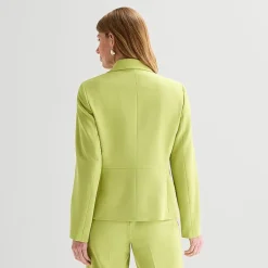 Black Label by Evan-Picone Womens Classic Fit Suit Jacket