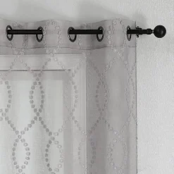 Blake Grommet Top Sheer Set of 2 Curtain Panel