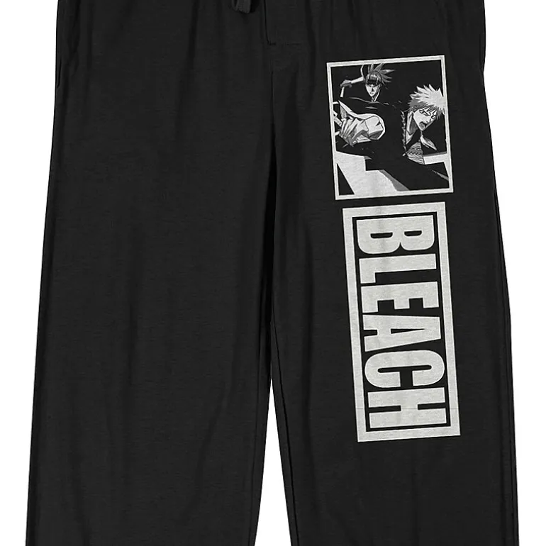 Bleach Anime Mens Fleece 1 Pair Pajama Pants