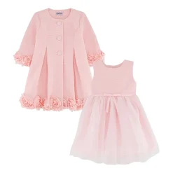 Blueberi Boulevard Baby Girls 2-pc. Dress Set
