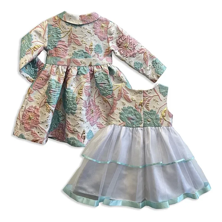 Blueberi Boulevard Baby Girls 2-pc. Dress Set