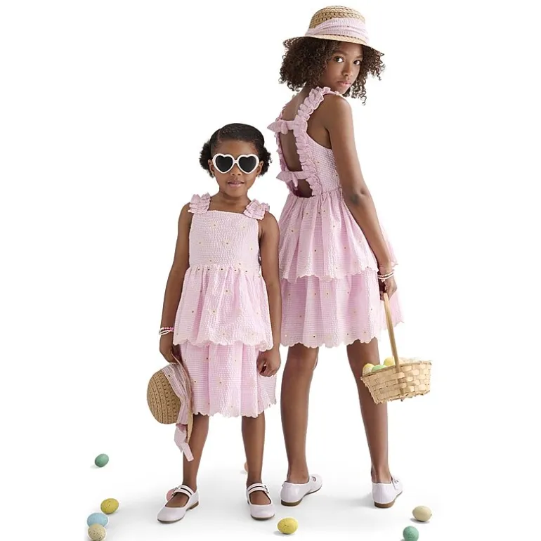 Blueberi Boulevard Little & Big Kid Girls Sleeveless A-Line Dress