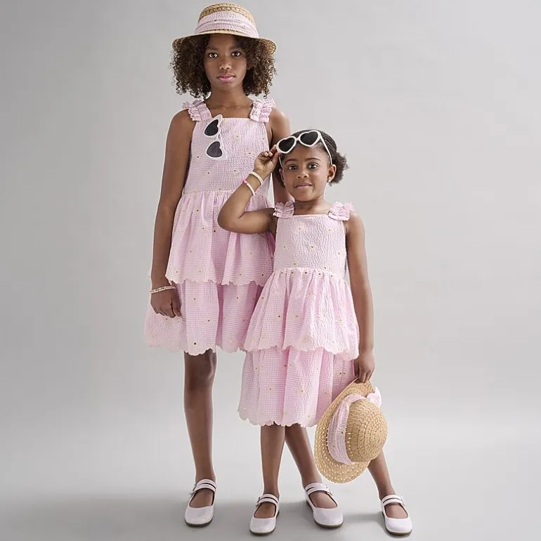 Blueberi Boulevard Little & Big Kid Girls Sleeveless A-Line Dress