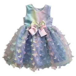 Blueberi Boulevard Toddler Girls Sleeveless A-Line Dress