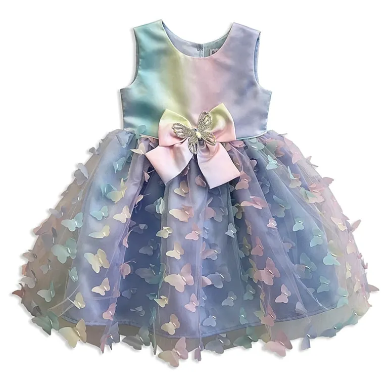 Blueberi Boulevard Toddler Girls Sleeveless A-Line Dress