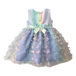 Blueberi Boulevard Toddler Girls Sleeveless A-Line Dress