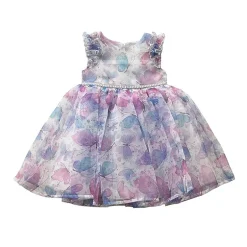 Blueberi Boulevard Toddler Girls Sleeveless A-Line Dress
