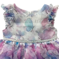 Blueberi Boulevard Toddler Girls Sleeveless A-Line Dress