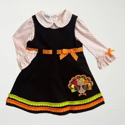 Blueberi Boulevard Toddler Girls Embroidered 2-pc. Dress Set