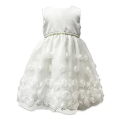 Blueberi Boulevard Toddler Girls Embellished Sleeveless A-Line Dress