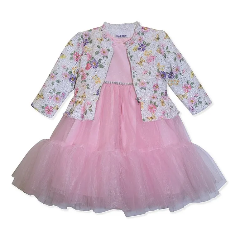 Blueberi Boulevard Toddler Girls 2-pc. Dress Set