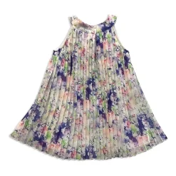 Blueberi Boulevard Toddler Girls Sleeveless A-Line Dress