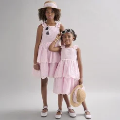 Blueberi Boulevard Toddler Girls Sleeveless A-Line Dress