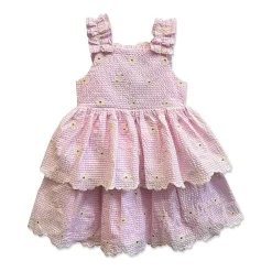 Blueberi Boulevard Toddler Girls Sleeveless A-Line Dress