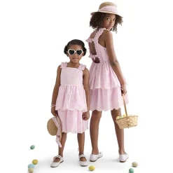 Blueberi Boulevard Toddler Girls Sleeveless A-Line Dress