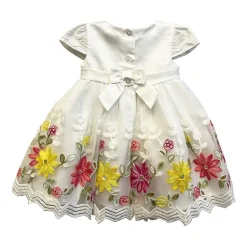 Blueberi Boulevard Toddler Girls Short Sleeve A-Line Dress