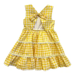 Blueberi Boulevard Toddler Girls Sleeveless A-Line Dress