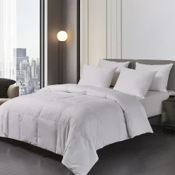 Blue Ridge Home Fashions Microfiber Natural Feather and Down Fiber Blend Comforter