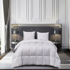Blue Ridge Home Fashions Naples 700 Thread Count Hungarian White Goose Down Comforter