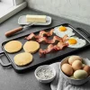 Bobby Flay Cast Iron 20X10 Double Burner Griddle