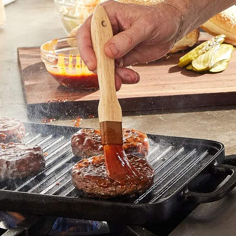 Bobby Flay Cast Iron 20X10 Double Burner Griddle