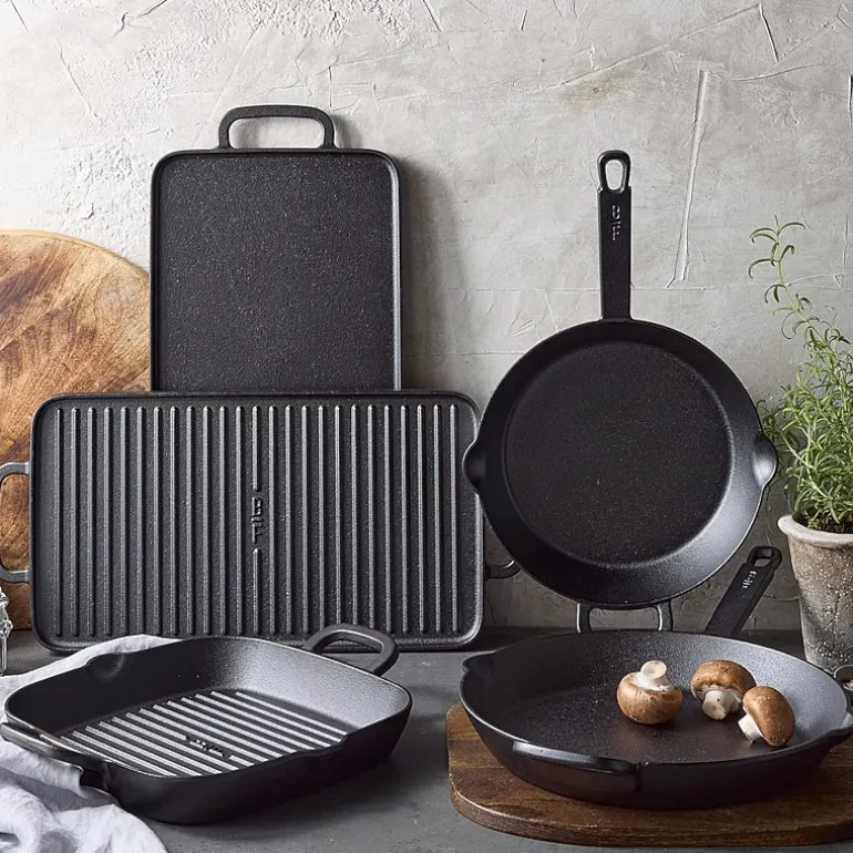 Bobby Flay Cast Iron 20X10 Double Burner Griddle