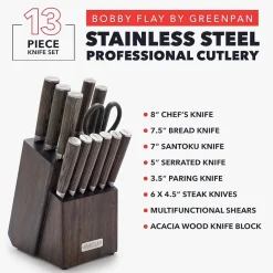 Bobby Flay 13-pc. Knife Block Set