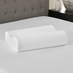 Bodipedic Home Gel Support Contour Memory Foam Bed Pillow