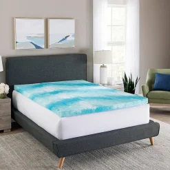 Bodipedic™ Home 3 Inch Gel Swirl Memory Foam Topper