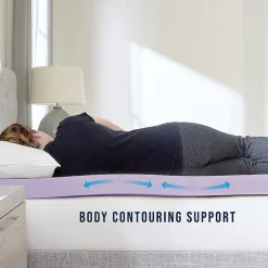 Bodipedic Home 3-Inch Lavender Infused Memory Foam Mattress Topper