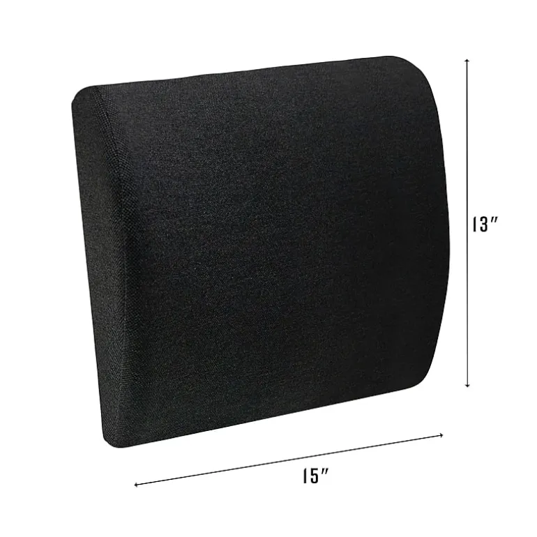 Bodipedic Home Lumbar Support Memory Foam Accessory Pillow