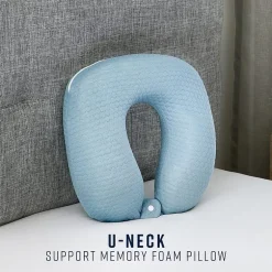 Bodipedic Home U-Neck Support Memory Foam Accessory Pillow