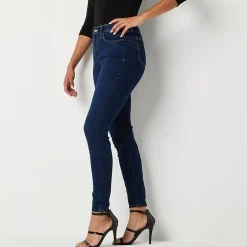 Bold Elements Womens High Rise Skinny Fit Jean