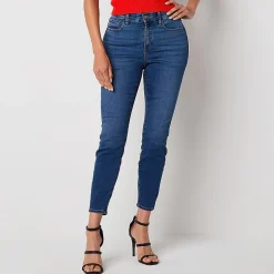 Bold Elements Womens High Rise Skinny Fit Jean