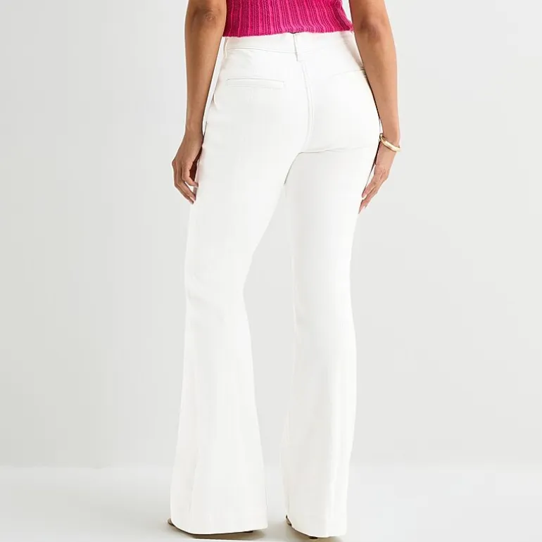 Bold Elements Womens High Rise Flare Leg Jean