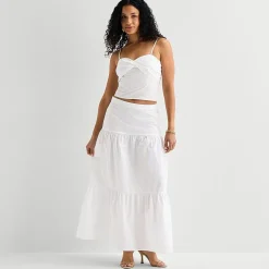 Bold Elements Womens High Waist Skirt
