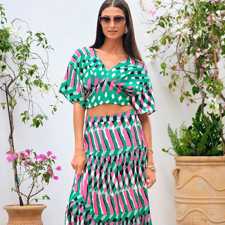 Bold Elements Womens High Waist Skirt