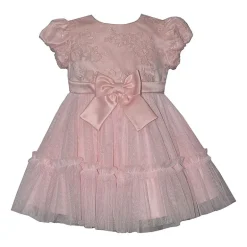 Bonnie Jean Baby Girls Short Sleeve A-Line Dress