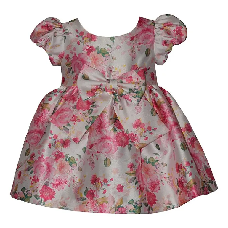 Bonnie Jean Baby Girls Short Sleeve A-Line Dress