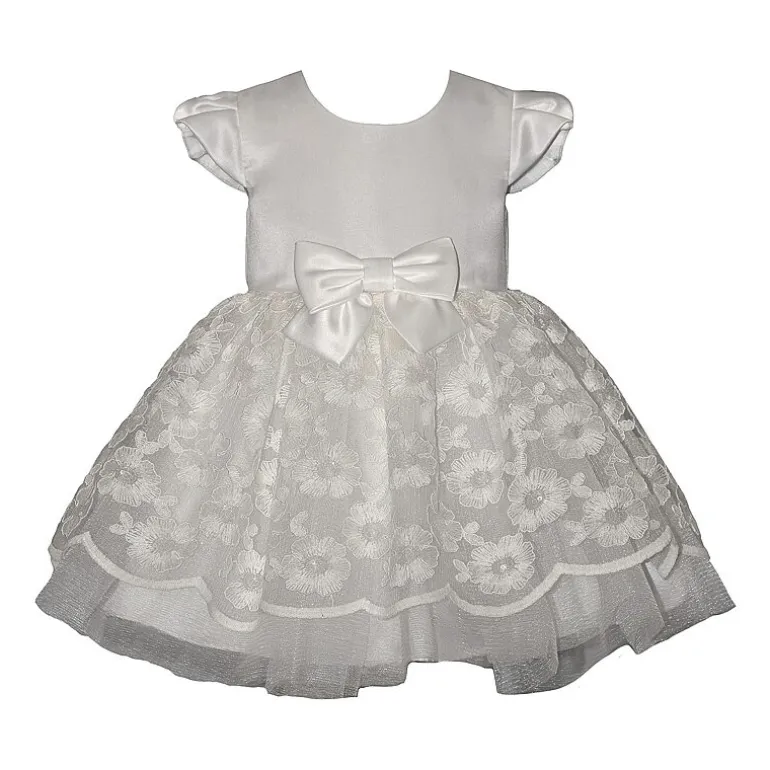 Bonnie Jean Baby Girls Short Sleeve A-Line Dress