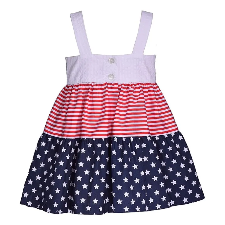 Bonnie Jean Baby Girls Sleeveless A-Line Dress