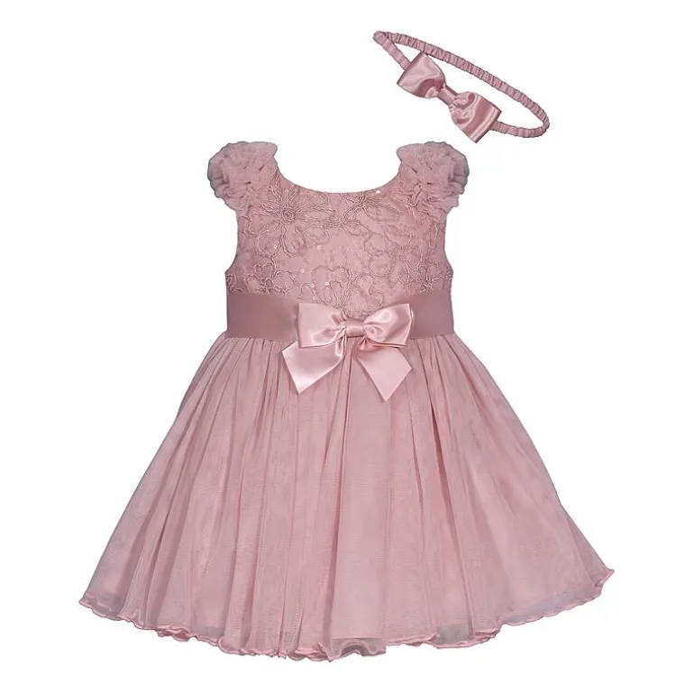 Bonnie Jean Baby Girls Sleeveless Fit + Flare Dress