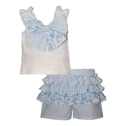 Bonnie Jean Toddler Girls 2-pc. Short Set