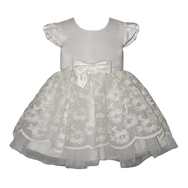Bonnie Jean Toddler Girls Short Sleeve Cap A-Line Dress
